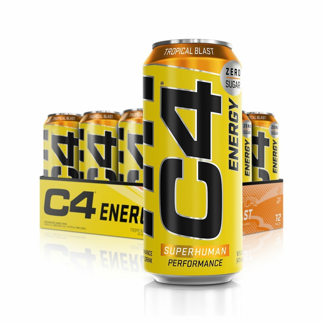 C4 Original Energy to Perform Zero Sugar 12x500ml
