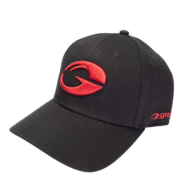 Gasp Baseball Cap - Black/Red