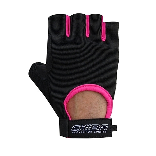Chiba Summertime Gloves (Black/Pink)