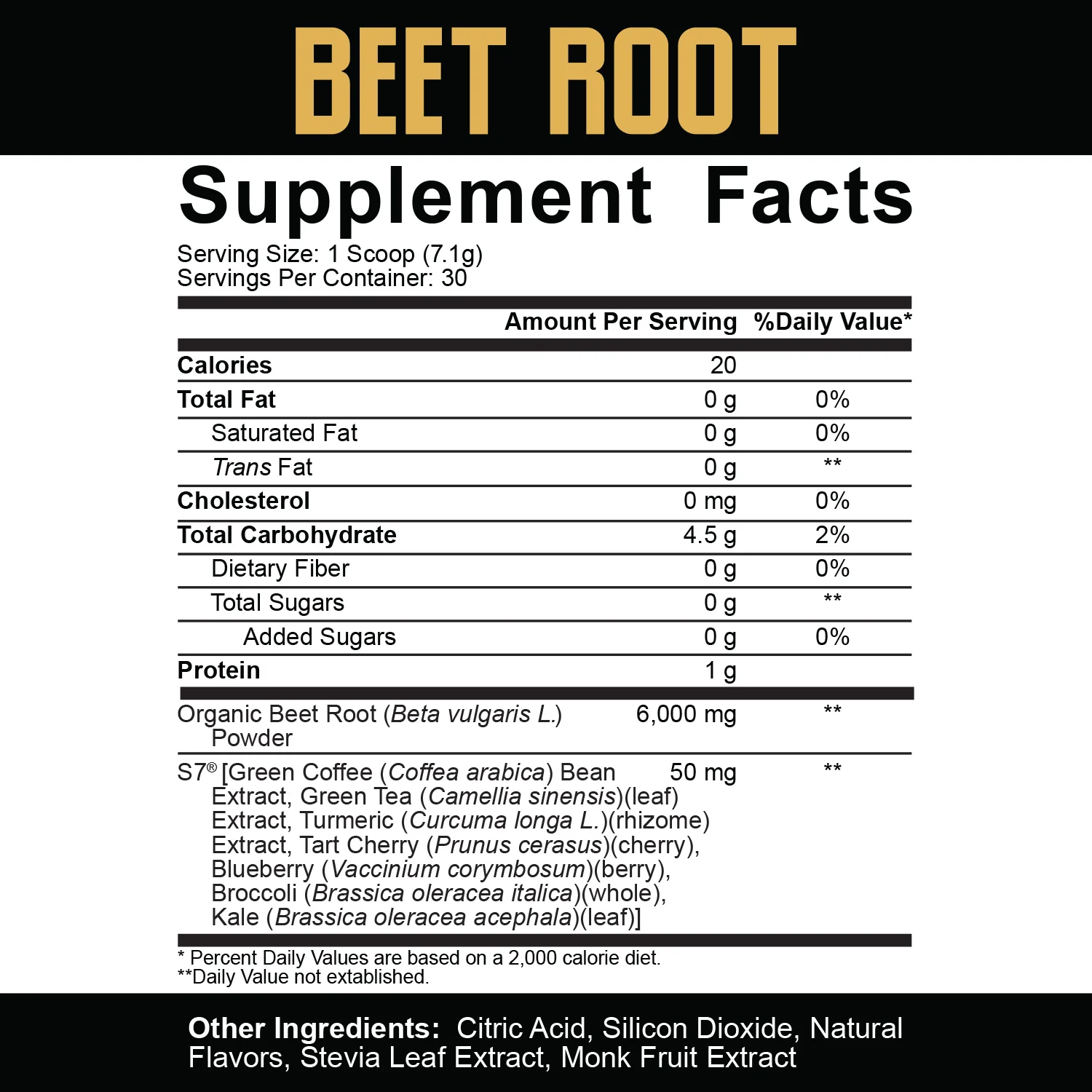 5% CORE BEET ROOT - 313G DOSE