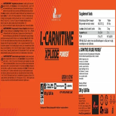 Olimp L-Carnitine Xplode Powder 300 G Dose