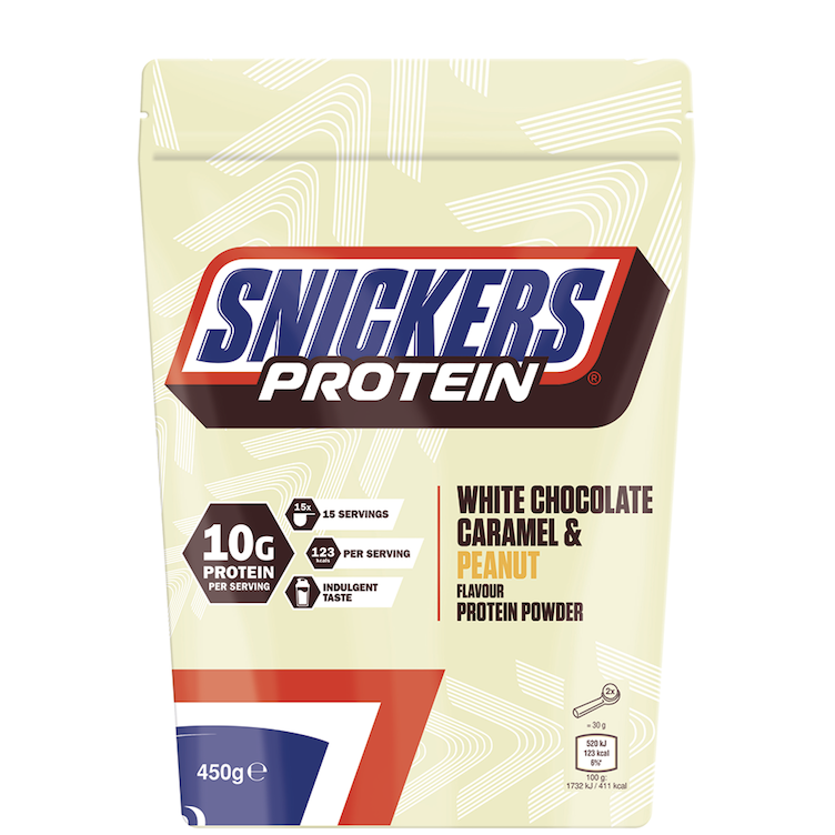 SNICKERS WHITE HI PROTEIN BEUTEL