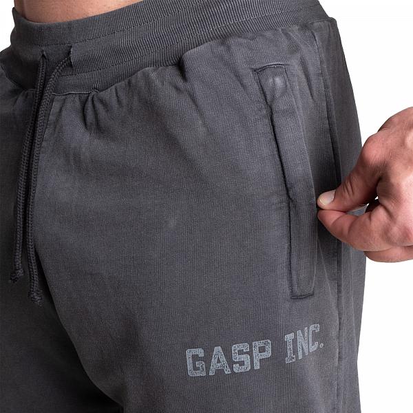 GASP Acid Sweatpant - Acid Washed Black