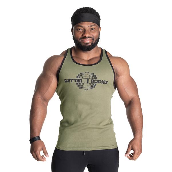 Better Bodies Dumbbell T-Back - Washed Green