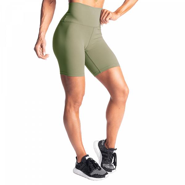 Better Bodies Core Biker Shorts - Washed Green