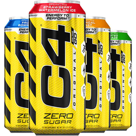 C4 Original Energy to Perform Zero Sugar 12x500ml
