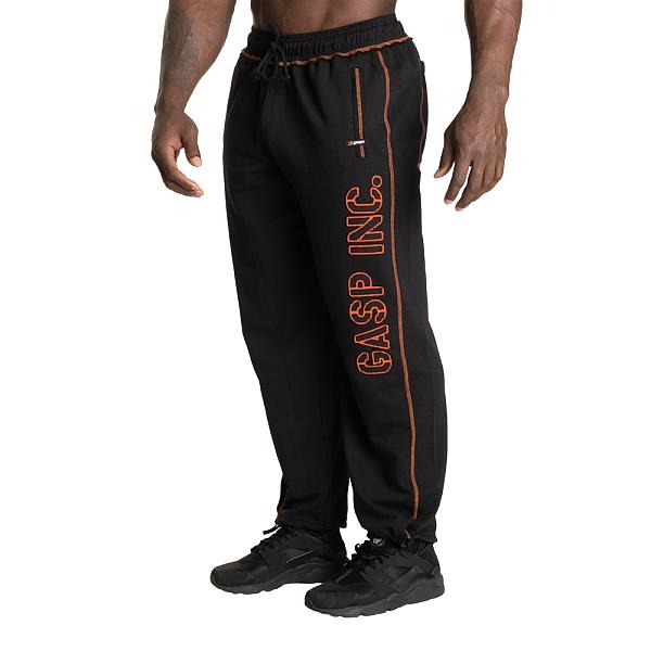 GASP Division Sweatpant - Black/Flame