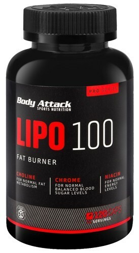 BODY ATTACK LIPO 100 120 CAPS
