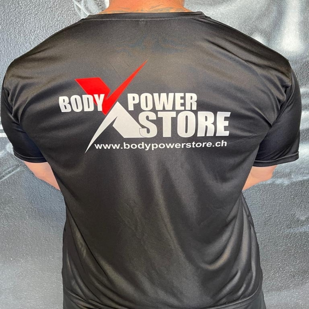 BodyPower T-Shirt Schwarz