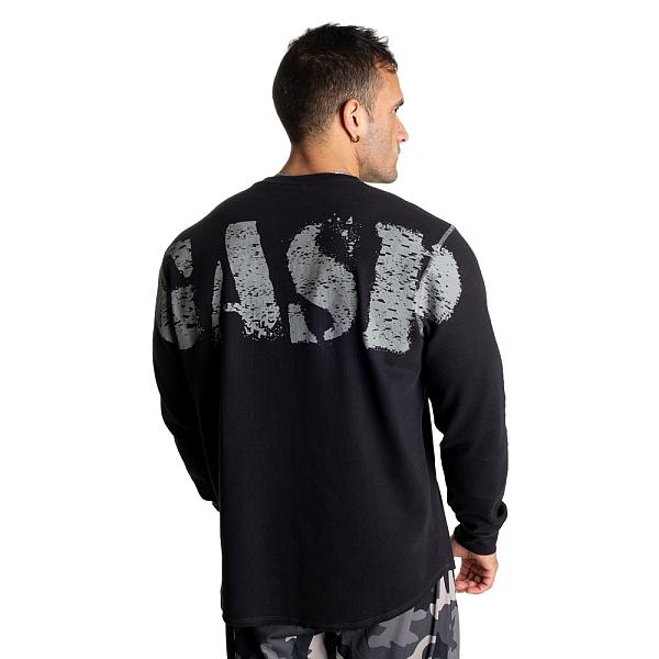 GASP Thermal Logo Sweater - Asphalt