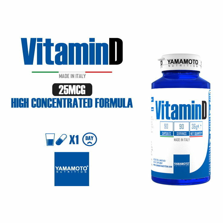 YAMAMOTO Vitamin D3 - 90 Caps