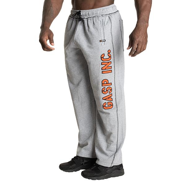 GASP Division Sweatpant - Light Grey Melange/flame