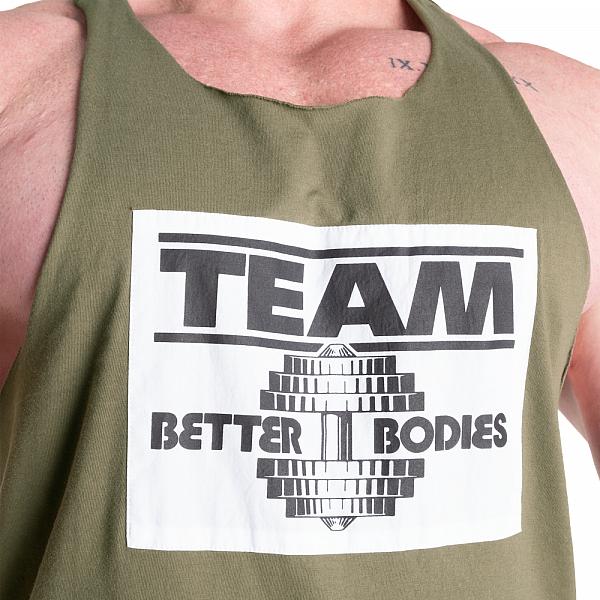 Better Bodies Old School Stringer - Washed Green