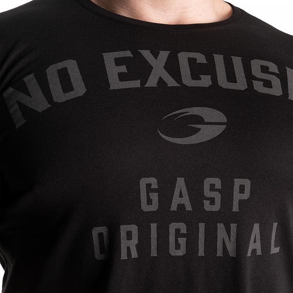 GASP Atlas Tee - Black No Excuses
