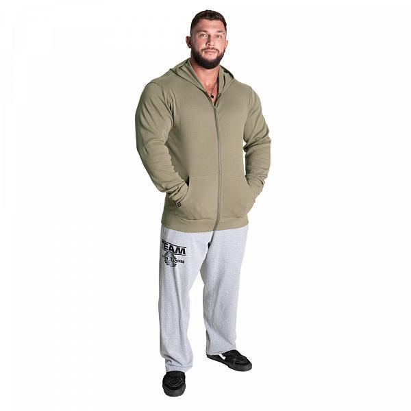 Better Bodies Light Zip Hoodie - Washed Green