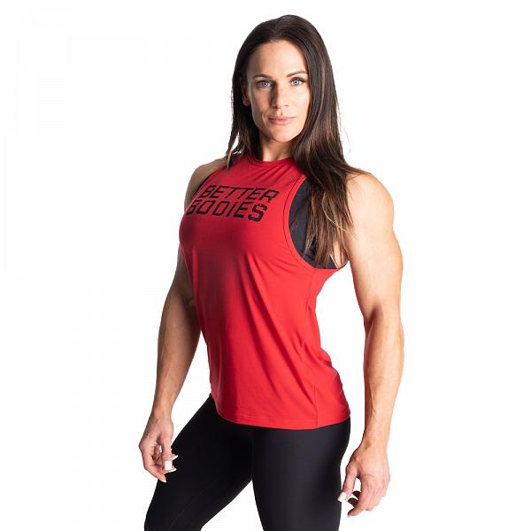 Better Bodies Empire Tank - Chili Red