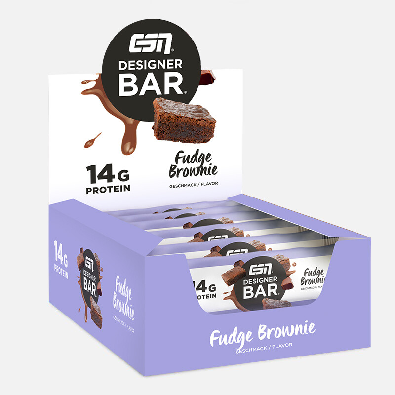 ESN Designer Bar Crunchy - 60g Box mit 12 Riegel