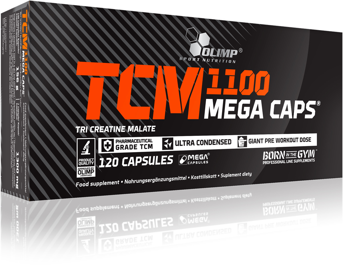 OLIMP TRI-CREATINE MALAT (TCM) MEGA CAPS 120 CAPS