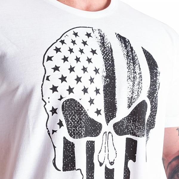 GASP Skull Standard Tee - White