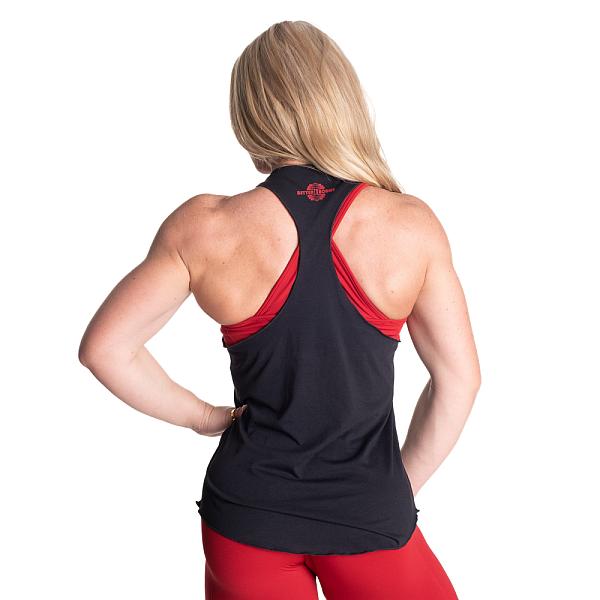 Better Bodies 82 Bowery Tank - Black/Red