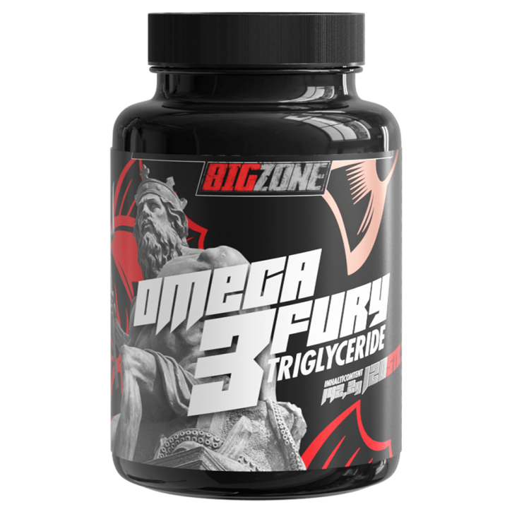 Big Zone Omega 3 Fury Triglyceride 120  Soft Gel Kapseln 