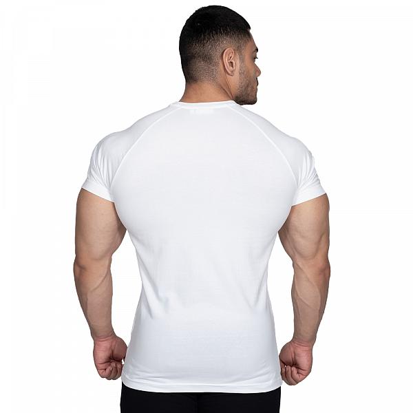 Better Bodies Gym Tapered Tee - White