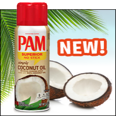 PAM COCONUT OIL COOKING SPRAY 190ml