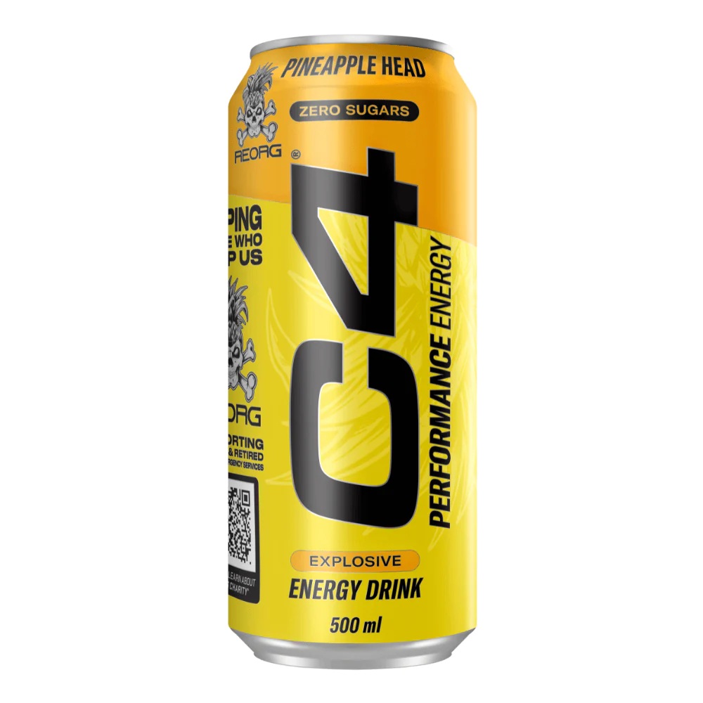 C4 CELLUCOR Energy Drink Perform Zero Sugar 12x500ml 
