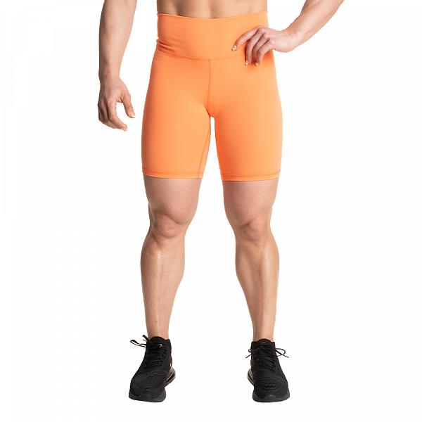 Better Bodies Core Biker Shorts - Coral Orange