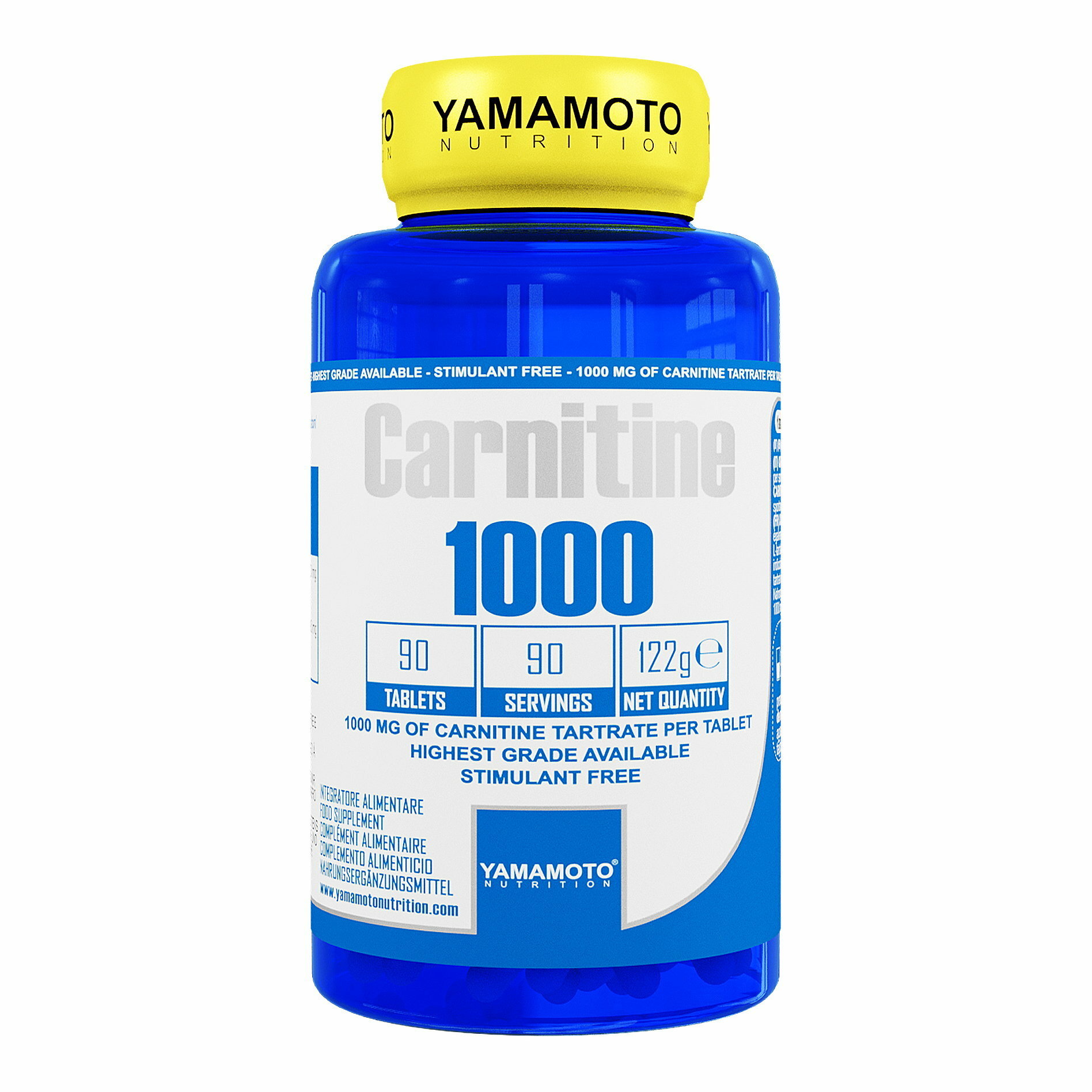 YAMAMOTO Carnitine 1000 90 Tabletten