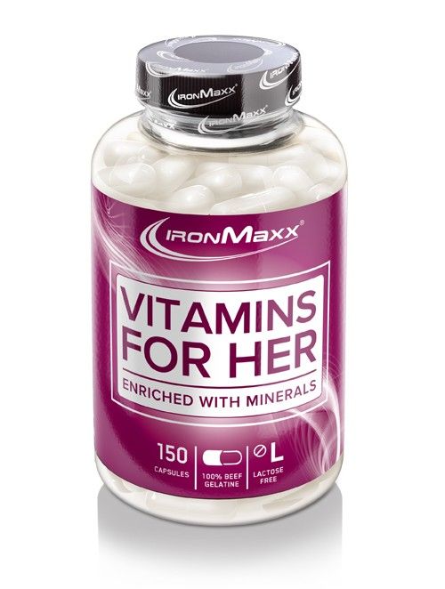 IRONMAXX VITAMINS FOR HER (150 CAPS)